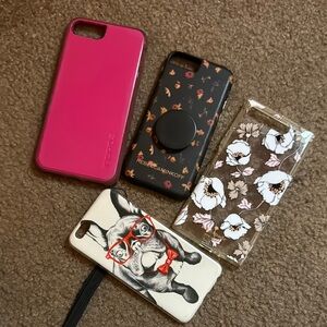 Rebecca Minkoff, Kate spade, Floral and Dog Print Phone Cases